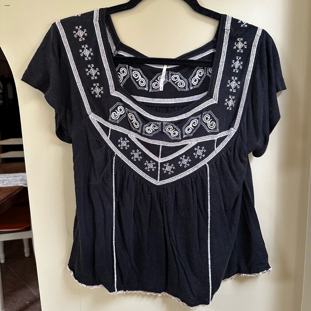 Free People Baby Doll Tee